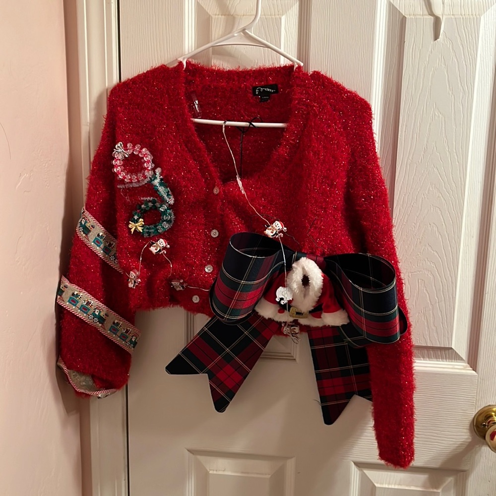 Art class, size L (10-12), red